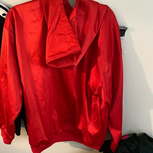 Red Adidas hoodie - Picture 2 of 2
